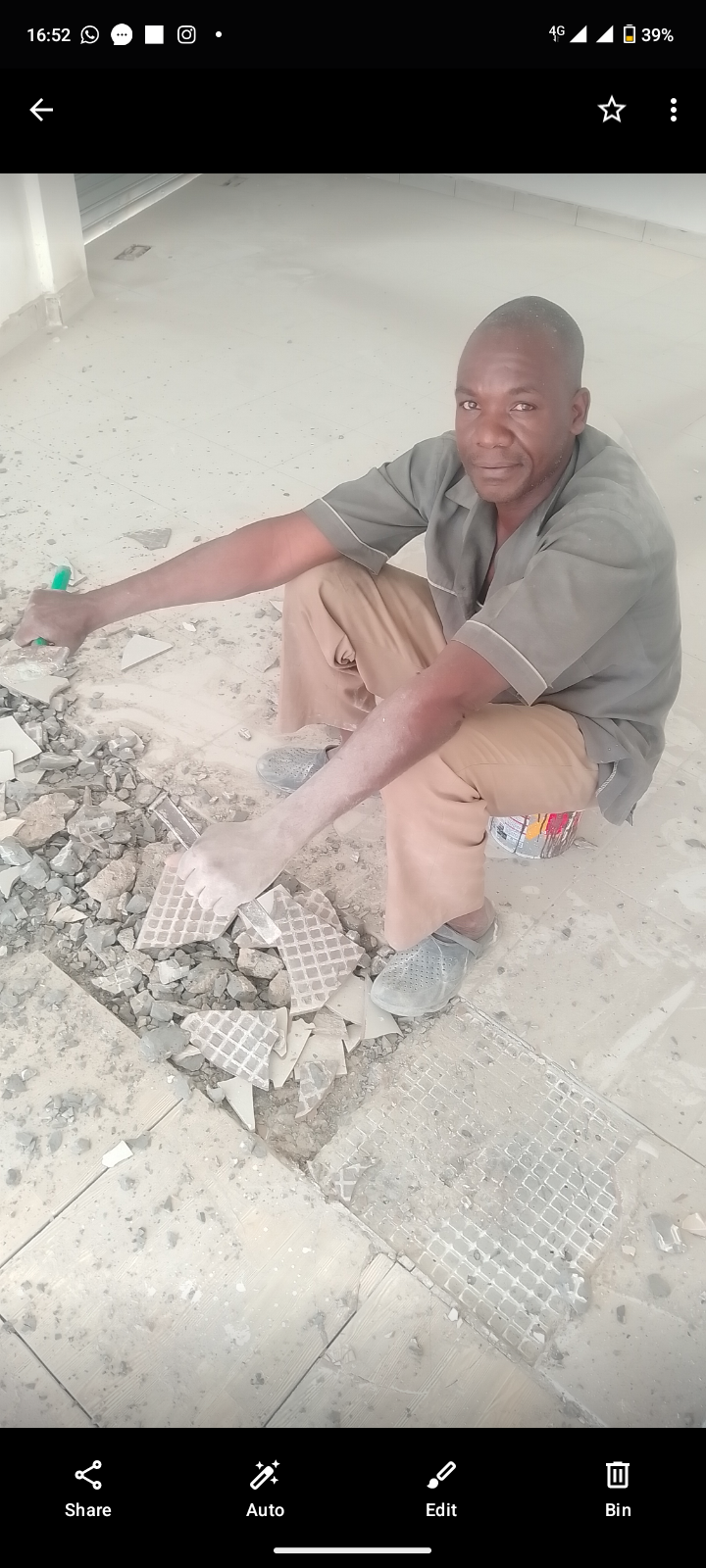 Baraza Tile Service work 1