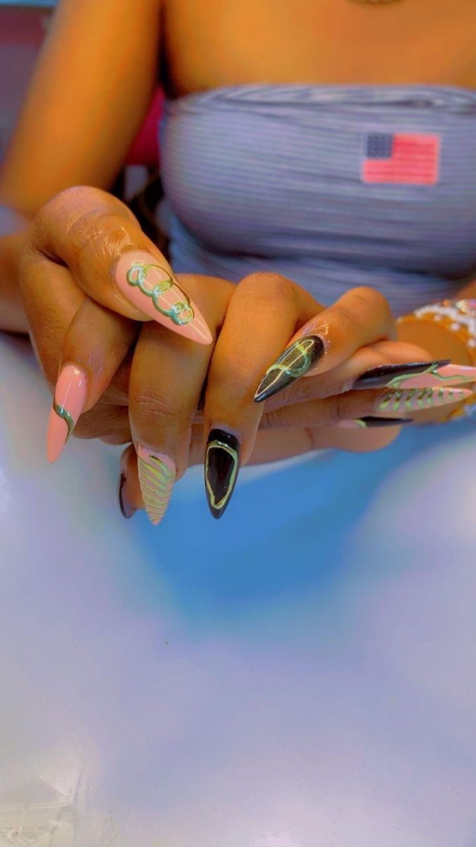 Nails, Art & Tattoos work 6