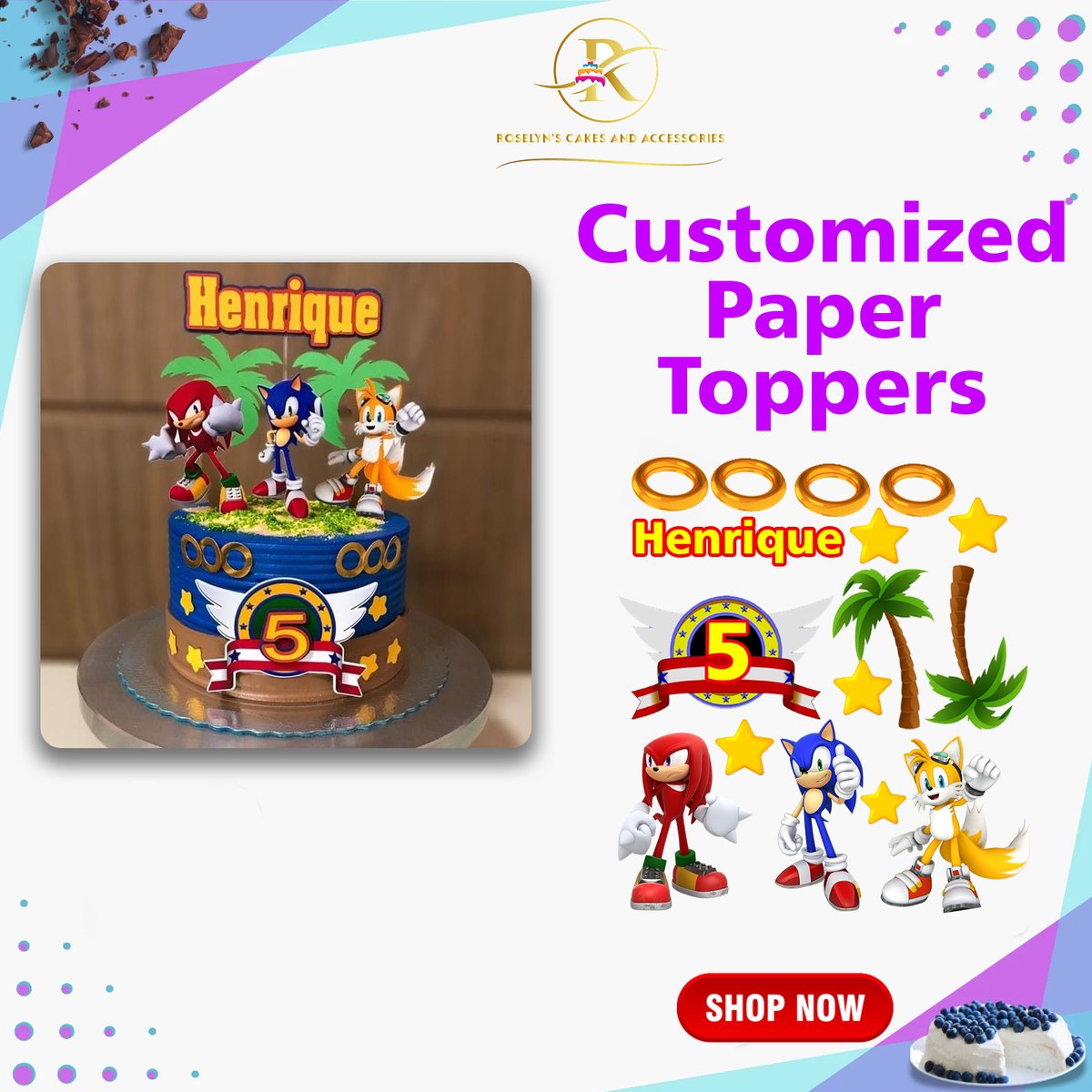 Roselynn Cake Accesories work 6